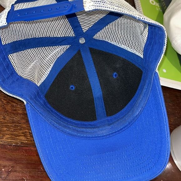 Blue White Nike UK Kentucky Wildcats 1Size SnapBack Mesh Trucker Baseball Cap - Picture 6 of 7